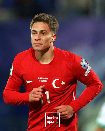 Kenan Yıldız, attığı 2 golle Bulgaristan karşısında parladı