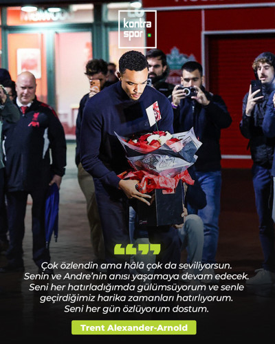 Liverpool - Real Madrid maçı öncesi Trent Alexander-Arnold, eski takım arkadaşı Diogo Jota’yı andı