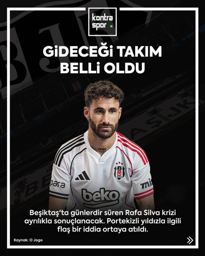 Portekiz'den O Jogo'nun haberine göre Benfica, Beşiktaş'tan ayrılmak isteyen Rafa Silva'yı transfer etmek istiyor