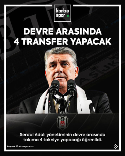 Serdal Adalı ve Sergen Yalçın kafa kafaya verdi: Devre arasında 4 transfer yapılacak