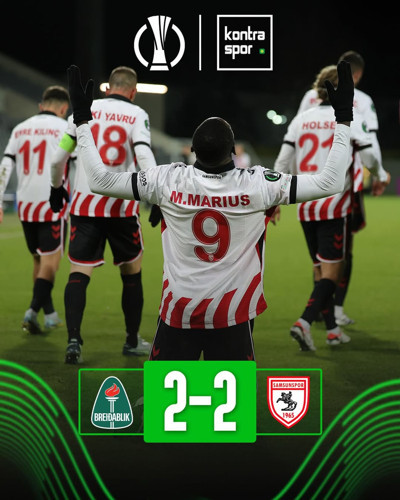 Temsilcimiz Samsunspor, İzlanda’dan beraberlikle döndü