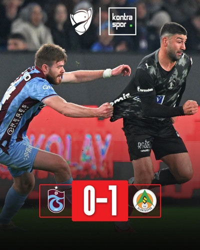 Türkiye Kupası grup maçında Alanyaspor, Trabzon deplasmanında kazandı