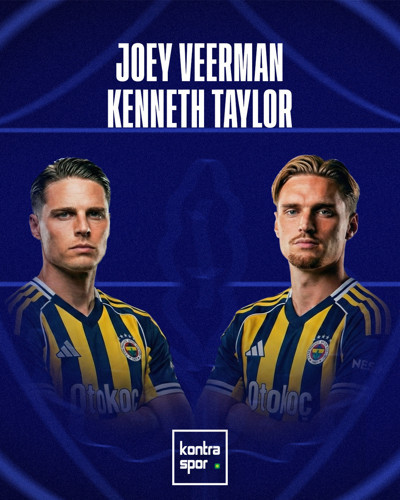 Fenerbahçe'de orta saha operasyonu: Joey Veerman ve Kenneth Taylor