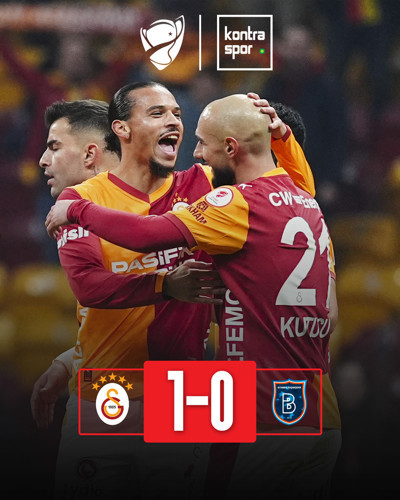 Ziraat Türkiye Kupası A Grubu ilk hafta maçında Galatasaray, sahasında Başakşehir'i 1-0 yendi