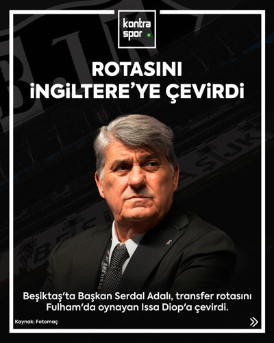 Beşiktaş'ta Başkan Serdal Adalı, transfer rotasını Fulham'da oynayan Issa Diop'a çevirdi