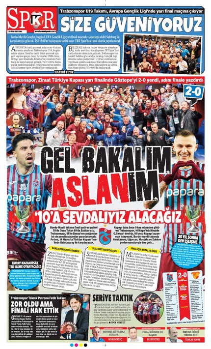 Trabzon'da Türkiye Kupası finali coşkusu: bakalım Aslan’ım! - Resim: 7