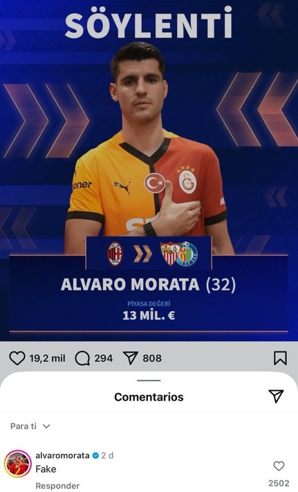 Morata bir sonraki takımını açıkladı! Sevilla ve Getafe iddialarına cevap verdi - Resim: 4