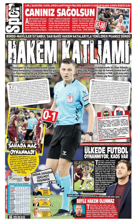 Trabzon'da Ozan Ergün isyanı: "Bu hakemlere düdük astıramazsak adam değiliz" - Resim: 9
