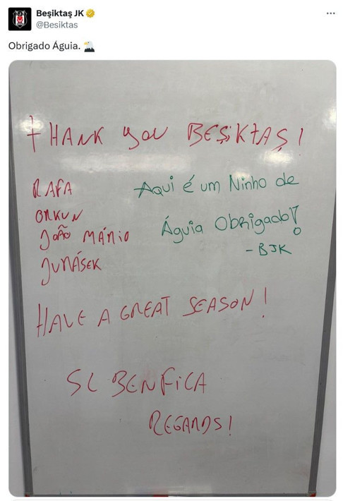 Benfica'dan Beşiktaş'a dikkat çeken not - Resim: 5