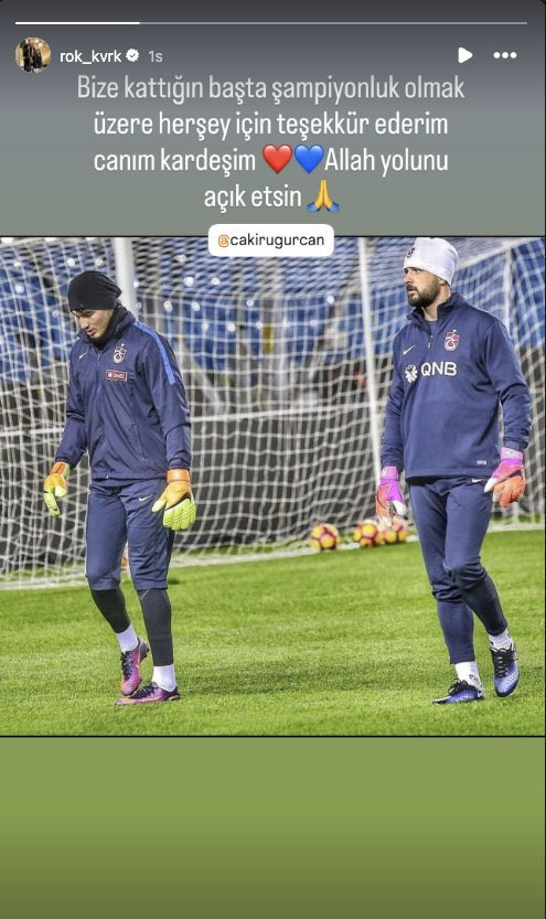 Onur Kıvrak'tan Uğurcan Çakır'a teşekkür mesajı - Resim : 1