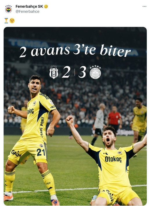 Fenerbahçe'den Beşiktaş'a olay gönderme - Resim: 3