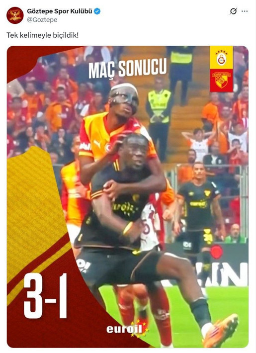 Göztepe'den kırmızı kart tepkisi: Biçildik! - Resim: 4
