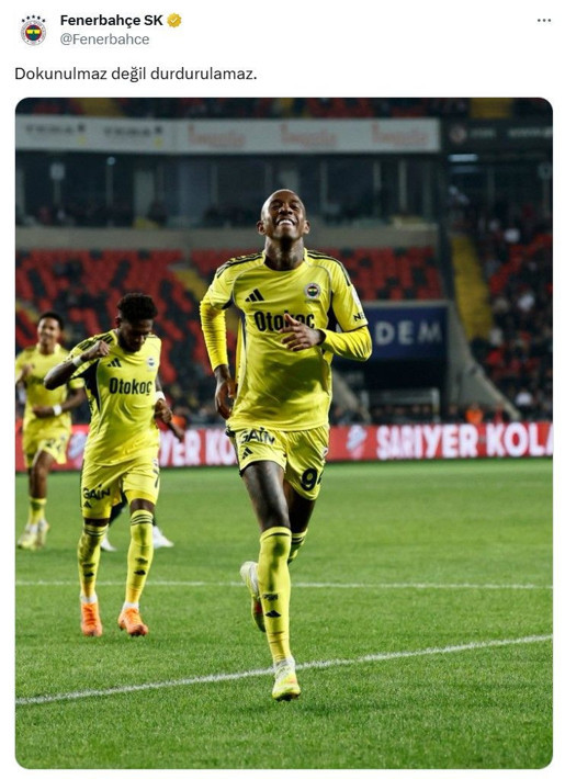 Fenerbahçe'den Osimhen'e ince gönderme - Resim: 4