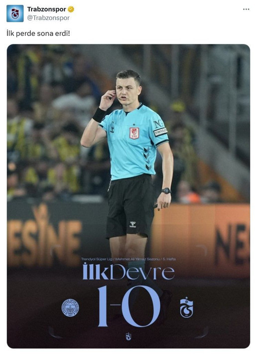 Kadıköy'de Ozan Ergün'ün kararları tepki çekti! İlk paylaşım Trabzonspor'dan geldi - Resim: 5