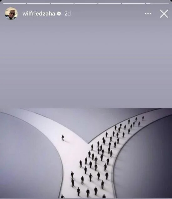 Zaha'dan ayrılık gibi paylaşım! Daha 4 gün önce Okan Buruk'a gönderme yapmıştı - Resim : 1