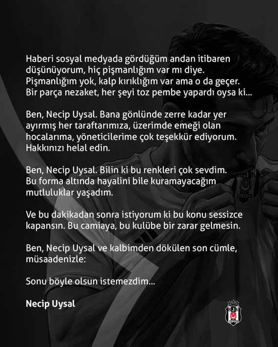 Necip Uysal: Kariyerime Beşiktaş forması altında nokta koyacağım - Resim: 5