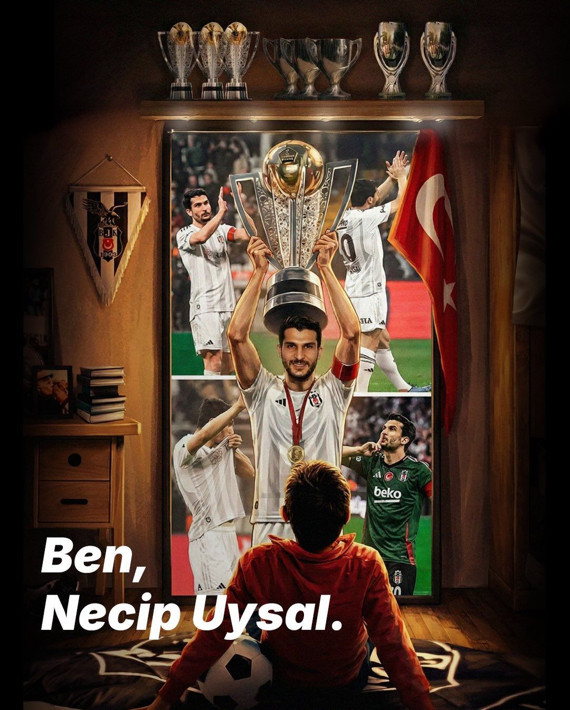 Necip Uysal: Kariyerime Beşiktaş forması altında nokta koyacağım - Resim: 1