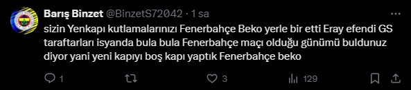 Eray Yazgan'ın Fenerbahçe göndermesine Galatasaray taraftarından tepki: Batırdığın kutlamaları konuş - Resim: 16