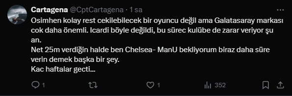 Galatasaray taraftarının Osimhen için sabrı taştı: Kabak tadı verdi bizi oyalıyor - Resim: 14