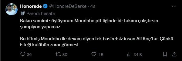 Mourinho Ali Koç gitsin diye uğraşıyor! Sosyal medya bunu konuşuyor - Resim: 12