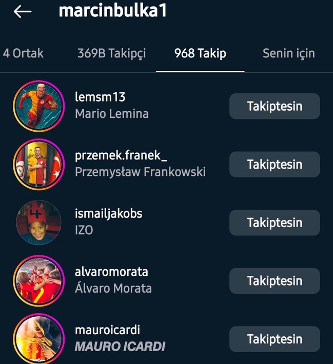 Muslera'nın yerine gelecek isim belli oldu! Galatasaray'ın yıldızlarını sosyal medyadan takip etmeye başladı - Resim: 8