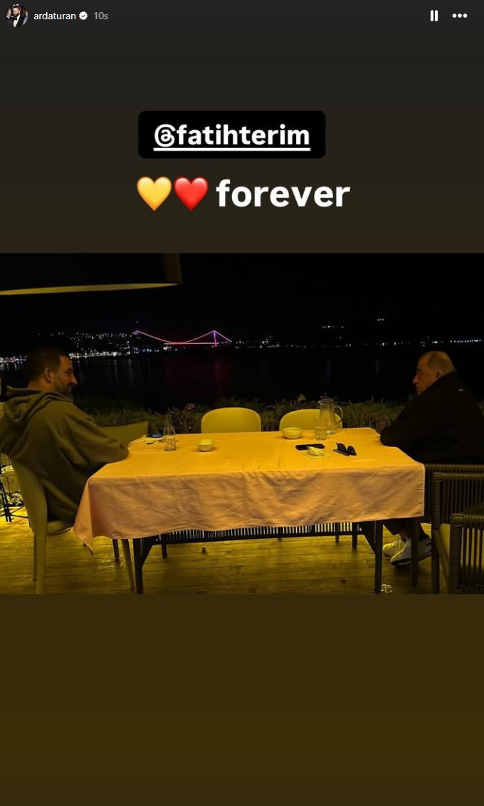 Arda Turan Fatih Terim'in doğum gününü kutladı - Resim : 2
