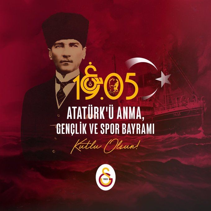 TFF ve kulüplerden 19 Mayıs Atatürk'ü Anma Gençlik ve Spor Bayramı paylaşımları - Resim: 3