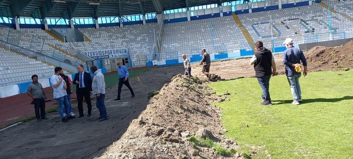 Erzurumspor'da stat değişiyor! Yeni halinden görüntüler paylaşıldı - Resim: 2