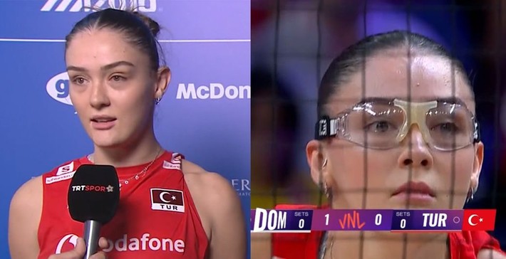 Zehra Güneş, neden gözlükle maça çıktığını açıkladı - Resim: 5