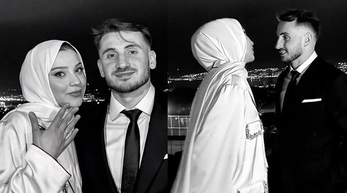 Kerem Aktürkoğlu, Ceren Azak ile evlendi! Düğün Sakarya'da yapıldı - Resim: 2