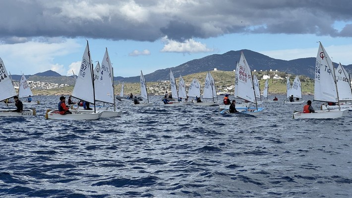12. Bodrum Uluslararası Optimist Yarışları'ndan muhteşem görüntüler - Resim: 1