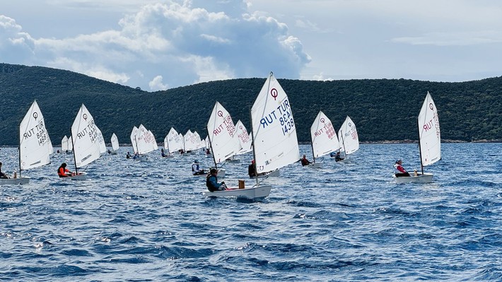 12. Bodrum Uluslararası Optimist Yarışları'ndan muhteşem görüntüler - Resim: 13