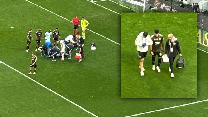 Beşiktaş'a 19 dakikada iki şok! Rakibiyle kafa kafaya çarpıştı - Resim: 1