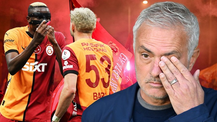 Avrupa, Galatasaray'ın şampiyonluğunu konuşuyor: Mourinho'nun Fenerbahçe'sine toz yutturdu! - Resim: 1