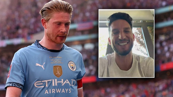 Dries Mertens Kevin De Bruyne transferini ağzından kaçırdı! Gülümsemesine engel olamadı - Resim: 1