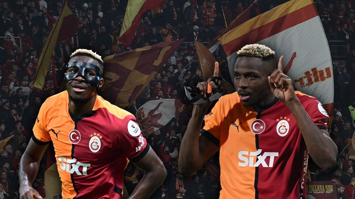 RAMS Park'ta Victor Osimhen detayı! Taraftar hep bir ağızdan eşlik etti - Resim: 1