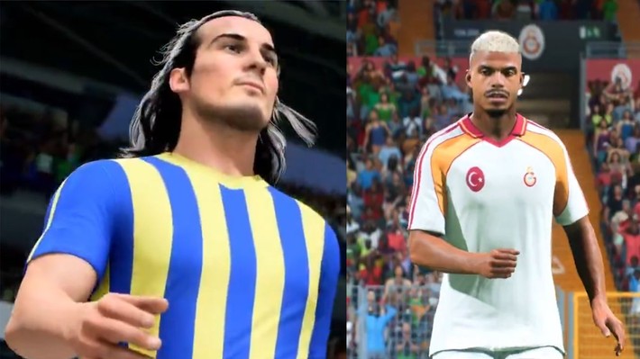 Fenerbahçe ve Galatasaray'ın retro forması FC25'e eklendi - Resim: 1