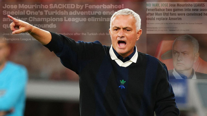 Mourinho'nun ayrılığı Avrupa'yı salladı! Fenerbahçe'den kovulmasının nedenini duyurdular - Resim: 1