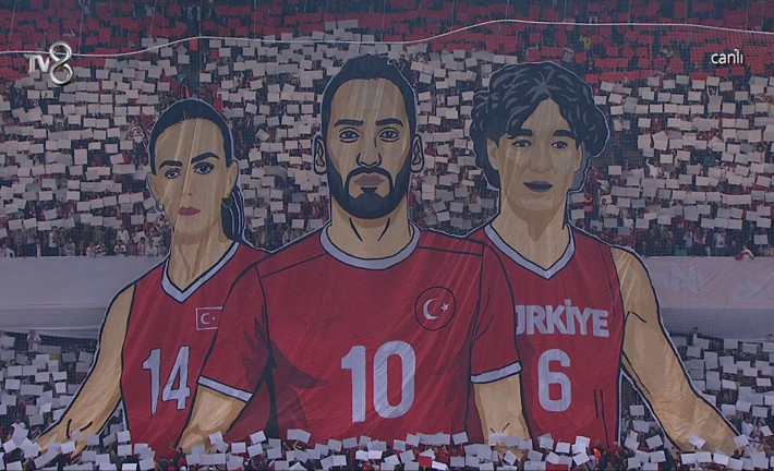Kocaeli'de milli oyuncular için muhteşem koreografi - Resim: 1