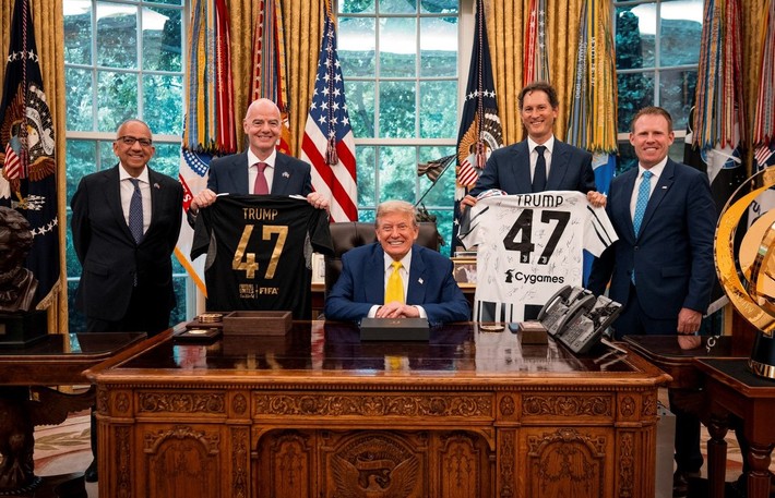 Juventus'tan Donald Trump'a sürpriz ziyaret! Igor Tudor da oradaydı - Resim: 4