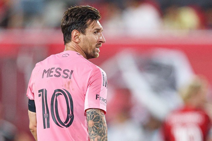 Lionel Messi'nin en sevdiği golü, sanat eserine" dönüştü - Resim: 1