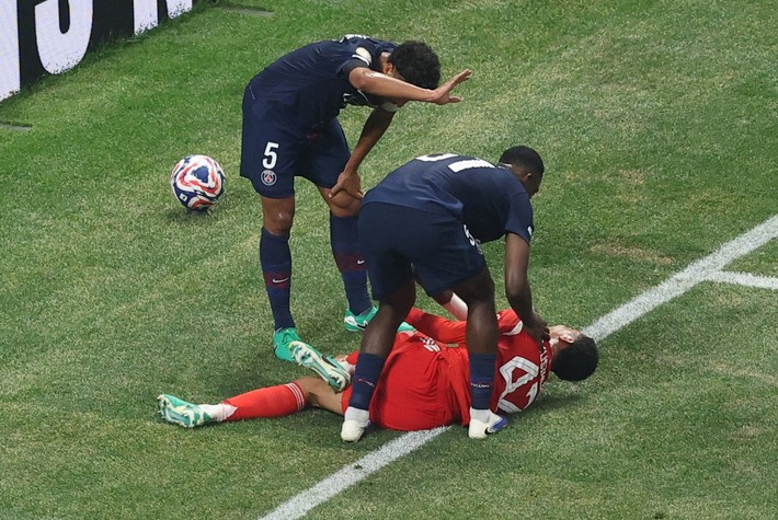 PSG - Bayern Münih maçında Musiala'nın ayağı kırıldı! Donnarumma gözyaşlarını tutamadı - Resim: 5