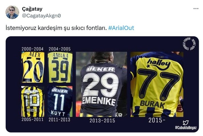 TFF'ye arial font çağrısı: Bu kuralı kaldırın artık! - Resim: 14