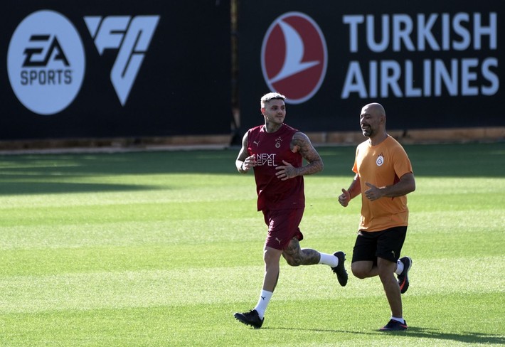 Icardi döndü! Galatasaray'da 4 futbolcu idmana katılmadı - Resim: 3