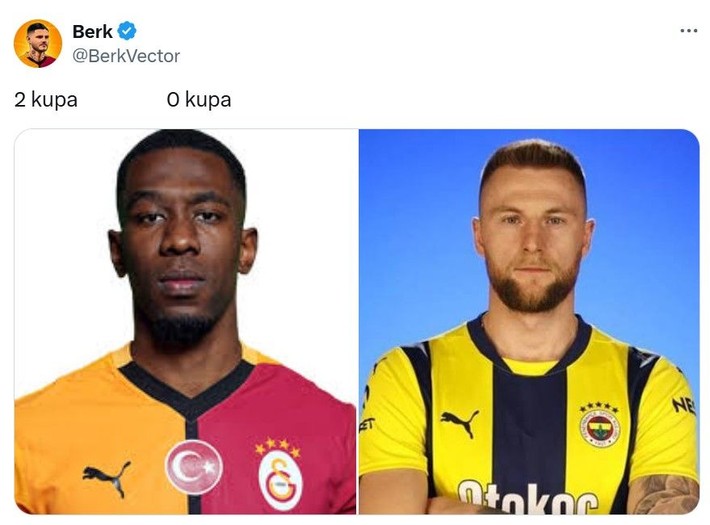 Galatasaray'ın kupa zaferinde Skriniar detayı! Sosyal medyayı sallayan paylaşım - Resim: 11