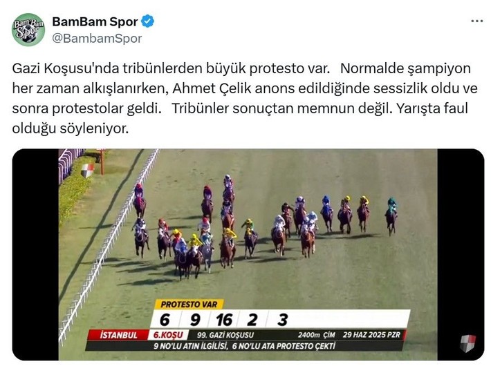 Gazi Koşusu'nu kazanan Ahmet Çelik yuhalandı! Nedeni belli oldu - Resim: 10