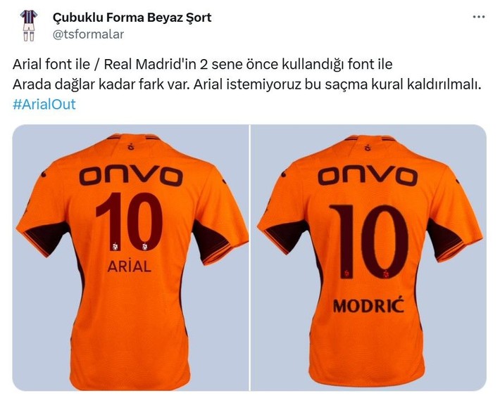 TFF'ye arial font çağrısı: Bu kuralı kaldırın artık! - Resim: 13