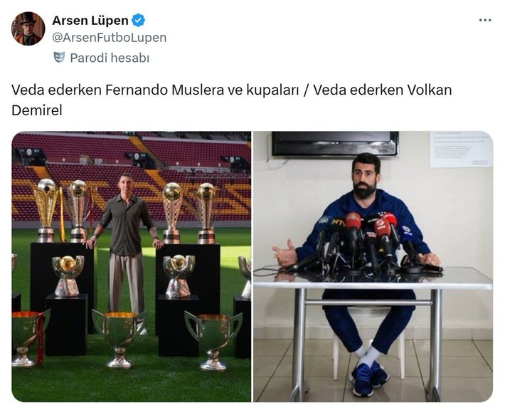Muslera'nın veda gününde Volkan Demirel'in paylaşımı ortalığı karıştırdı! Bülent Korkmaz da mesaj verdi - Resim: 5