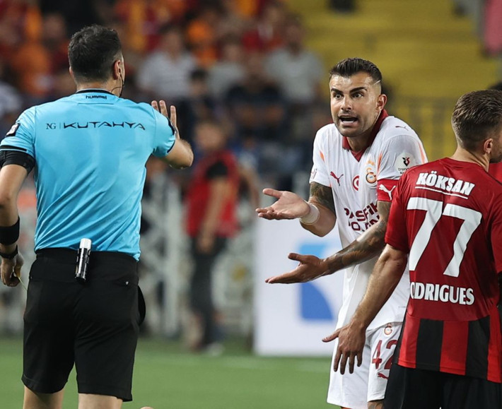 Trıo ekibi Gaziantep FK-Galatasaray maçını yorumladı: İki penaltı ve kırmızı kart doğru karar - Resim: 4