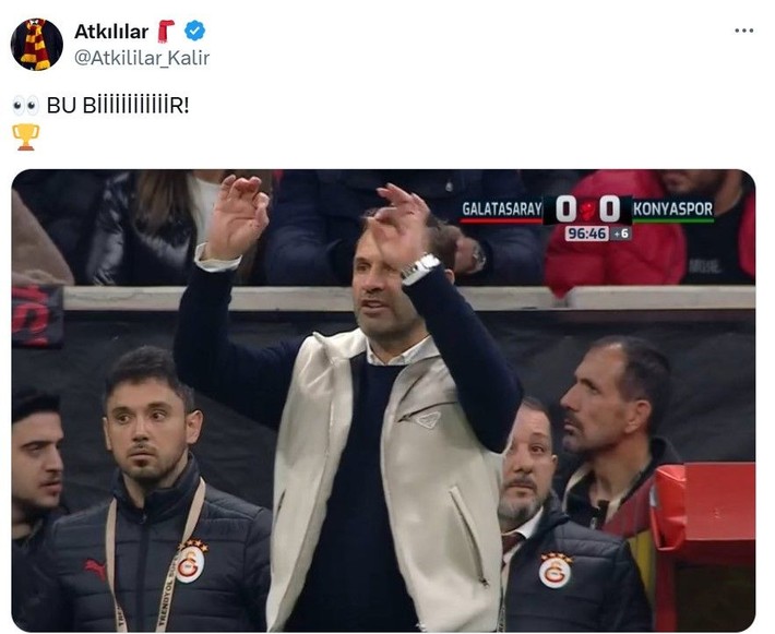 Galatasaray'ın kupa zaferinde Skriniar detayı! Sosyal medyayı sallayan paylaşım - Resim: 6